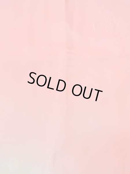 画像7: O0124Z 女性用襦袢  シルク（正絹） 薄い珊瑚色, 花 【中古】【USED】【リサイクル】 ★★☆☆☆【O0124Z】 (7)