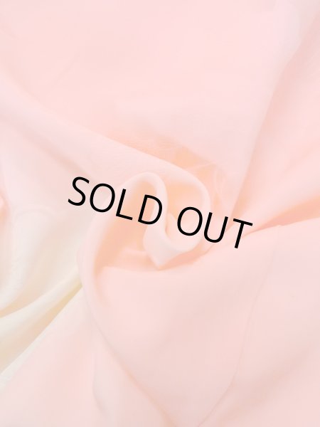 画像11: O0124Z 女性用襦袢  シルク（正絹） 薄い珊瑚色, 花 【中古】【USED】【リサイクル】 ★★☆☆☆【O0124Z】 (11)