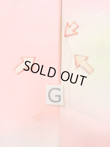 画像20: O0124Z 女性用襦袢  シルク（正絹） 薄い珊瑚色, 花 【中古】【USED】【リサイクル】 ★★☆☆☆【O0124Z】 (20)