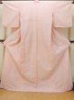 画像1: O0125E 女性用単衣  化繊 白, 麻の葉 【中古】【USED】【リサイクル】 ★★★★☆【O0125E】 (1)