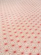 画像10: O0125E 女性用単衣  化繊 白, 麻の葉 【中古】【USED】【リサイクル】 ★★★★☆【O0125E】 (10)
