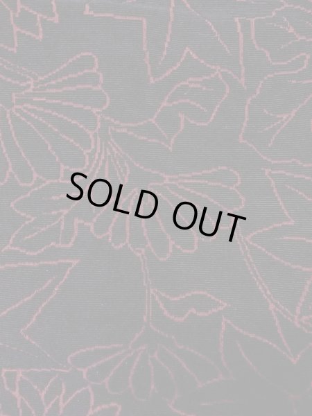 画像7: O0131D 女性用道行  綿 黒, 菊 【中古】【USED】【リサイクル】 ★★★★☆【O0131D】 (7)