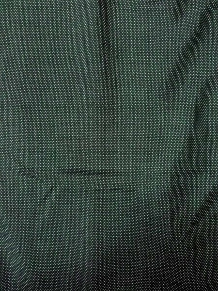 画像3: O0131E 女性用道行  シルク（正絹） 灰色がかった緑色, 小さな点々 【中古】【USED】【リサイクル】 ★★★★☆【O0131E】 (3)