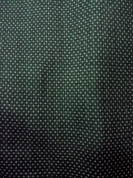 画像7: O0131E 女性用道行  シルク（正絹） 灰色がかった緑色, 小さな点々 【中古】【USED】【リサイクル】 ★★★★☆【O0131E】 (7)