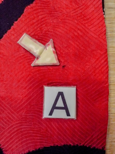 画像14: O0131G 女性用道中着  シルク（正絹） 鮮やか赤色, 花 【中古】【USED】【リサイクル】 ★★★☆☆【O0131G】 (14)