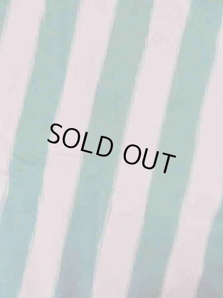 画像3: O0131H 女性用道中着  シルク（正絹） 淡い灰色がかった桃色, 縞 【中古】【USED】【リサイクル】 ★☆☆☆☆【O0131H】 (3)