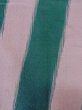 画像6: O0131H 女性用道中着  シルク（正絹） 淡い灰色がかった桃色, 縞 【中古】【USED】【リサイクル】 ★☆☆☆☆【O0131H】 (6)