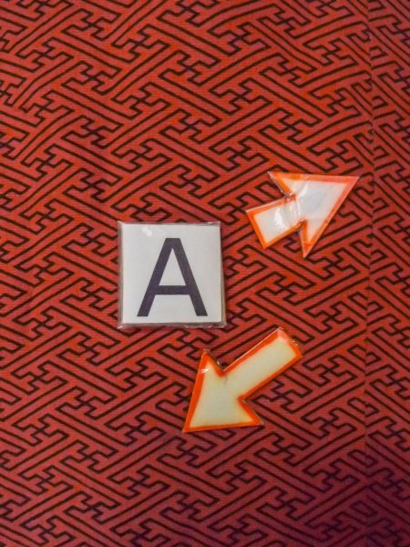 画像14: O0131P 女性用道行  シルク（正絹） 深い橙色, 紗綾形文 【中古】【USED】【リサイクル】 ★★★☆☆【O0131P】 (14)