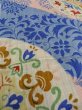 画像8: O0207D 半幅帯 女性用着物 綿  淡い マルチカラー 更紗 【中古】 【USED】 【リサイクル】 ★★☆☆☆ (8)
