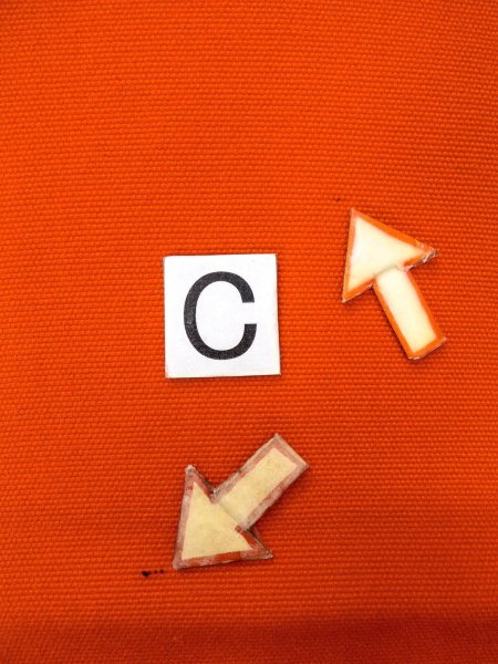 画像8: O0207F 半幅帯 女性用着物 ウール  鮮やか 朱赤  【中古】 【USED】 【リサイクル】 ★★★☆☆ (8)