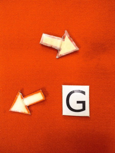 画像12: O0207F 半幅帯 女性用着物 ウール  鮮やか 朱赤  【中古】 【USED】 【リサイクル】 ★★★☆☆ (12)