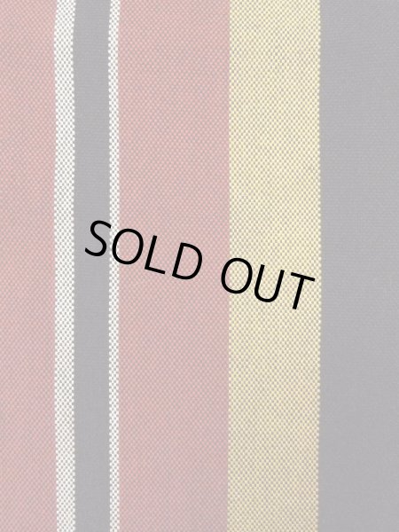 画像2: O0207G 半幅帯 女性用着物 綿   マルチカラー 縞 【中古】 【USED】 【リサイクル】 ★★★☆☆ (2)