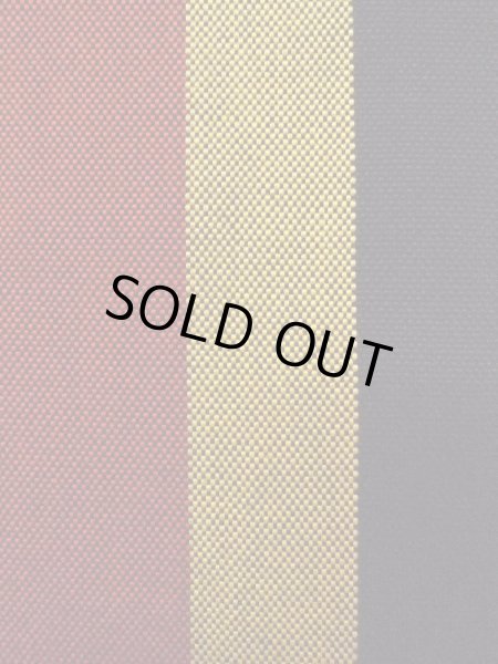 画像3: O0207G 半幅帯 女性用着物 綿   マルチカラー 縞 【中古】 【USED】 【リサイクル】 ★★★☆☆ (3)