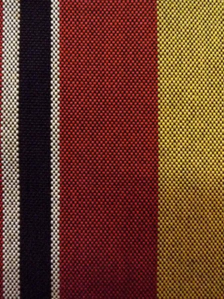 画像5: O0207G 半幅帯 女性用着物 綿   マルチカラー 縞 【中古】 【USED】 【リサイクル】 ★★★☆☆ (5)