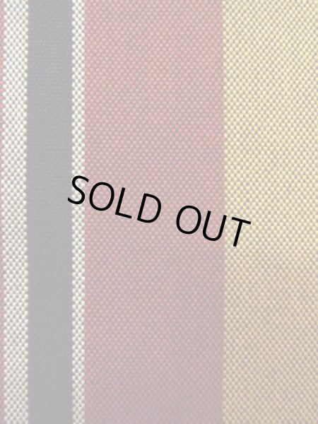 画像5: O0207G 半幅帯 女性用着物 綿   マルチカラー 縞 【中古】 【USED】 【リサイクル】 ★★★☆☆ (5)