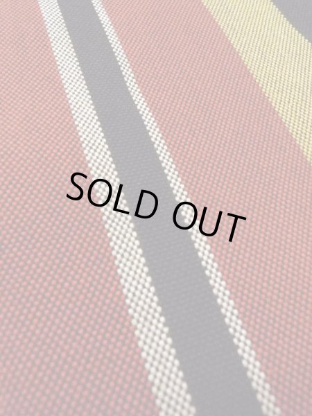 画像8: O0207G 半幅帯 女性用着物 綿   マルチカラー 縞 【中古】 【USED】 【リサイクル】 ★★★☆☆ (8)