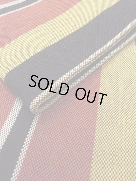 画像9: O0207G 半幅帯 女性用着物 綿   マルチカラー 縞 【中古】 【USED】 【リサイクル】 ★★★☆☆ (9)