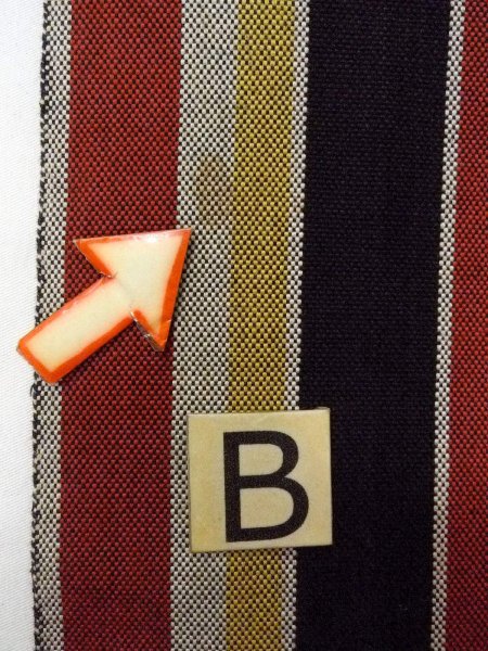 画像11: O0207G 半幅帯 女性用着物 綿   マルチカラー 縞 【中古】 【USED】 【リサイクル】 ★★★☆☆ (11)