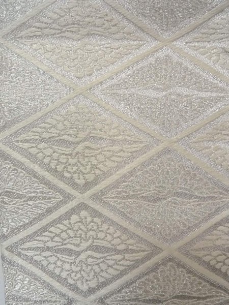 画像3: O0207J 半幅帯 女性用着物 シルク（正絹）   橙色 鳥 【中古】 【USED】 【リサイクル】 ★★★★☆ (3)