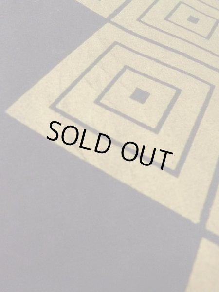 画像9: O0207M 半幅帯 女性用着物 綿   黒 菱 【中古】 【USED】 【リサイクル】 ★★★☆☆ (9)