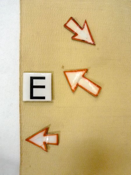 画像14: O0207O 半幅帯 女性用着物 シルク（正絹）   マルチカラー 縞 【中古】 【USED】 【リサイクル】 ★★☆☆☆ (14)