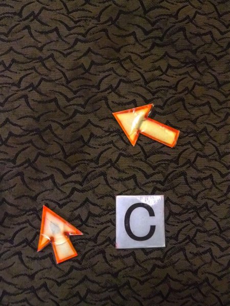 画像13: O0207R 半幅帯 女性用着物 シルク(正絹)  深い オリーブ 鳥 【中古】 【USED】 【リサイクル】 ★☆☆☆☆ (13)