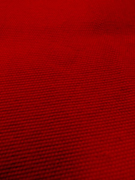 画像8: O0207S 半幅帯 女性用着物 ウール   赤色  【中古】 【USED】 【リサイクル】 ★★★☆☆ (8)