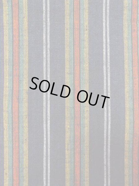 画像6: O0207U 半幅帯 女性用着物 綿   紺 縞 【中古】 【USED】 【リサイクル】 ★★★★☆ (6)