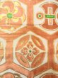 画像3: O0207W 半幅帯 女性用着物 シルク（正絹）   白 花丸文 【中古】 【USED】 【リサイクル】 ★★☆☆☆ (3)