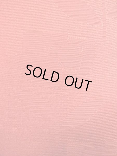 画像4: O0207X 半幅帯 女性用着物 シルク（正絹）   赤色 花 【中古】 【USED】 【リサイクル】 ★★☆☆☆ (4)