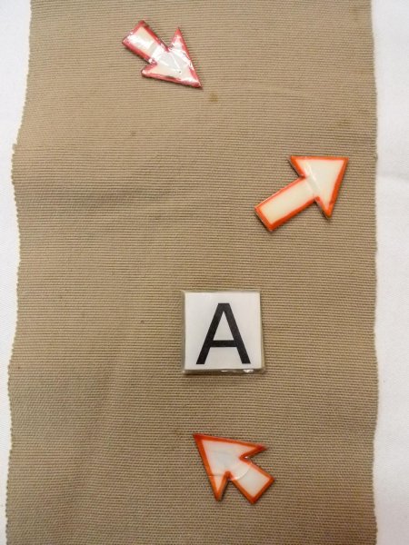 画像6: O0207Y 半幅帯 女性用着物 ウール  灰色がかった ベージュ 縞 【中古】 【USED】 【リサイクル】 ★★★☆☆ (6)