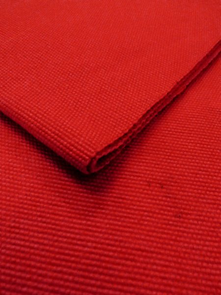 画像8: O0208A 半幅帯 女性用着物 ウール   黄色 縞 【中古】 【USED】 【リサイクル】 ★★★☆☆ (8)