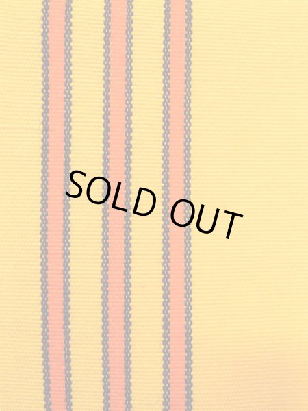 画像2: O0208B 半幅帯 女性用着物 ウール   赤色  【中古】 【USED】 【リサイクル】 ★☆☆☆☆ (2)