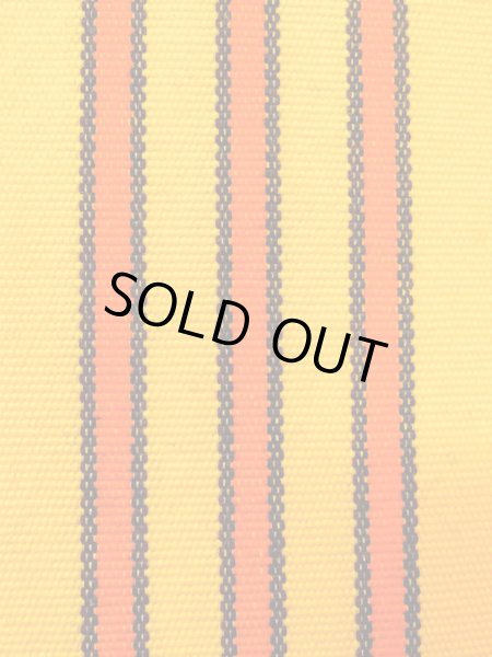 画像3: O0208B 半幅帯 女性用着物 ウール   赤色  【中古】 【USED】 【リサイクル】 ★☆☆☆☆ (3)