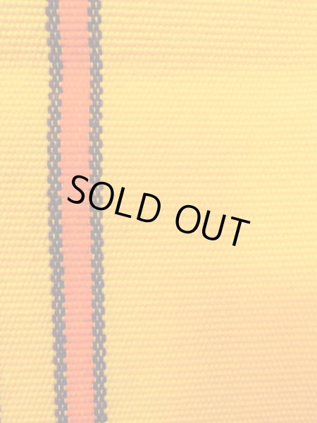 画像4: O0208B 半幅帯 女性用着物 ウール   赤色  【中古】 【USED】 【リサイクル】 ★☆☆☆☆ (4)