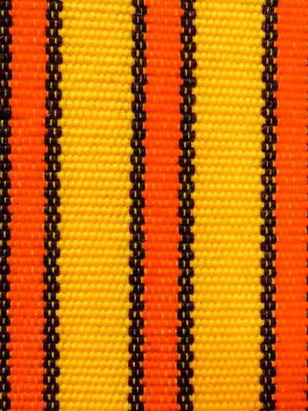 画像5: O0208B 半幅帯 女性用着物 ウール   赤色  【中古】 【USED】 【リサイクル】 ★☆☆☆☆ (5)