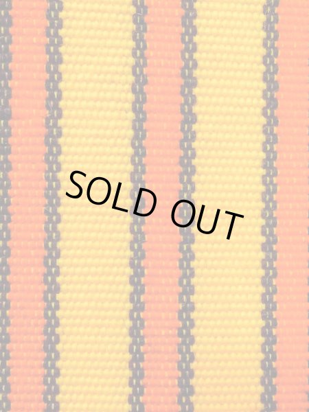 画像5: O0208B 半幅帯 女性用着物 ウール   赤色  【中古】 【USED】 【リサイクル】 ★☆☆☆☆ (5)