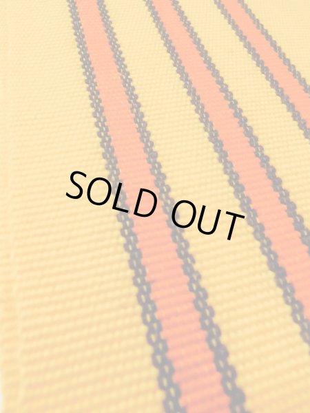 画像8: O0208B 半幅帯 女性用着物 ウール   赤色  【中古】 【USED】 【リサイクル】 ★☆☆☆☆ (8)