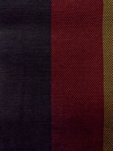 画像3: O0208C 半幅帯 女性用着物 シルク（正絹）   マルチカラー 縞 【中古】 【USED】 【リサイクル】 ★★★☆☆ (3)