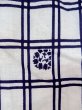 画像6: O0218A 女性用浴衣（日本製）  綿 白, 花 【中古】【USED】【リサイクル】 ★★☆☆☆【O0218A】 (6)
