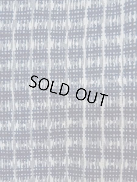 画像6: O0218C 男性用浴衣  綿 青み灰色, いげた 【中古】【USED】【リサイクル】 ★★☆☆☆【O0218C】 (6)