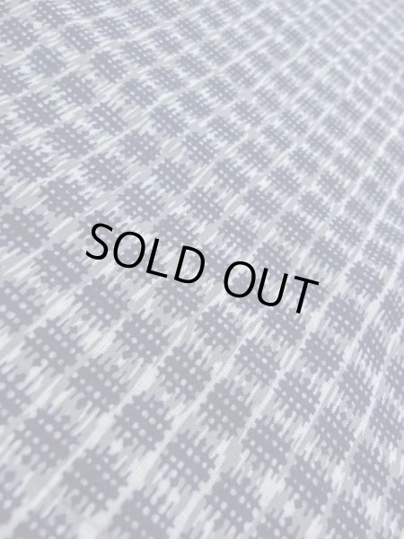 画像8: O0218C 男性用浴衣  綿 青み灰色, いげた 【中古】【USED】【リサイクル】 ★★☆☆☆【O0218C】 (8)