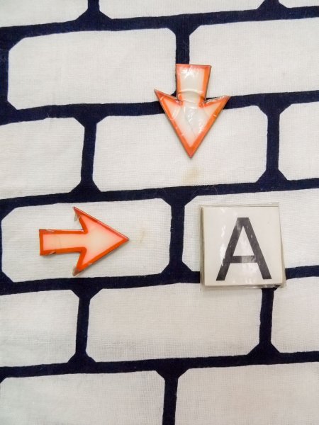 画像14: O0218H 女性用浴衣（日本製）  綿 白, 幾何学模様 【中古】【USED】【リサイクル】 ★☆☆☆☆【O0218H】 (14)