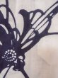 画像5: O0218L 女性用浴衣（日本製）  綿麻 オフ　ホワイト, 菊 【中古】【USED】【リサイクル】 ★★☆☆☆【O0218L】 (5)