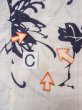 画像16: O0218L 女性用浴衣（日本製）  綿麻 オフ　ホワイト, 菊 【中古】【USED】【リサイクル】 ★★☆☆☆【O0218L】 (16)
