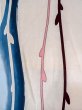 画像3: O0218N 女性用浴衣（日本製）  綿麻 オフ　ホワイト, 抽象的模様 【中古】【USED】【リサイクル】 ★☆☆☆☆【O0218N】 (3)