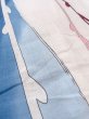 画像8: O0218N 女性用浴衣（日本製）  綿麻 オフ　ホワイト, 抽象的模様 【中古】【USED】【リサイクル】 ★☆☆☆☆【O0218N】 (8)
