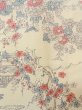 画像5: O0218R 女性用小紋  シルク（正絹） 灰色がかった水色, 桜 【中古】【USED】【リサイクル】 ★★☆☆☆【O0218R】 (5)