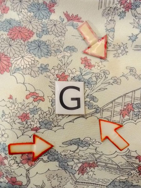 画像20: O0218R 女性用小紋  シルク（正絹） 灰色がかった水色, 桜 【中古】【USED】【リサイクル】 ★★☆☆☆【O0218R】 (20)