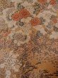 画像7: O0218W 女性用小紋  シルク（正絹） 茶色, 桜 【中古】【USED】【リサイクル】 ★★★★☆【O0218W】 (7)